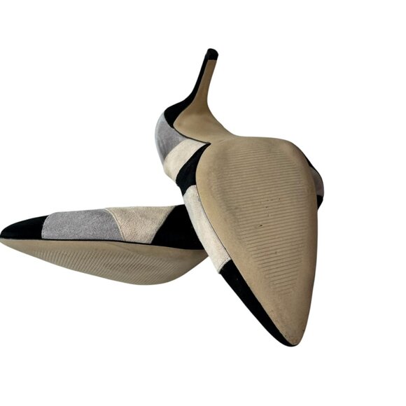 BCBG Paris Suede Colorblock Pumps Women’s Size 9 – Excellent Condition - Picture 5 of 9